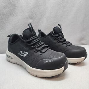 Skechers Work, Arch Fit-Ebinal SR Comp Safety Toe Women's Sneaker Size 6.5 Med